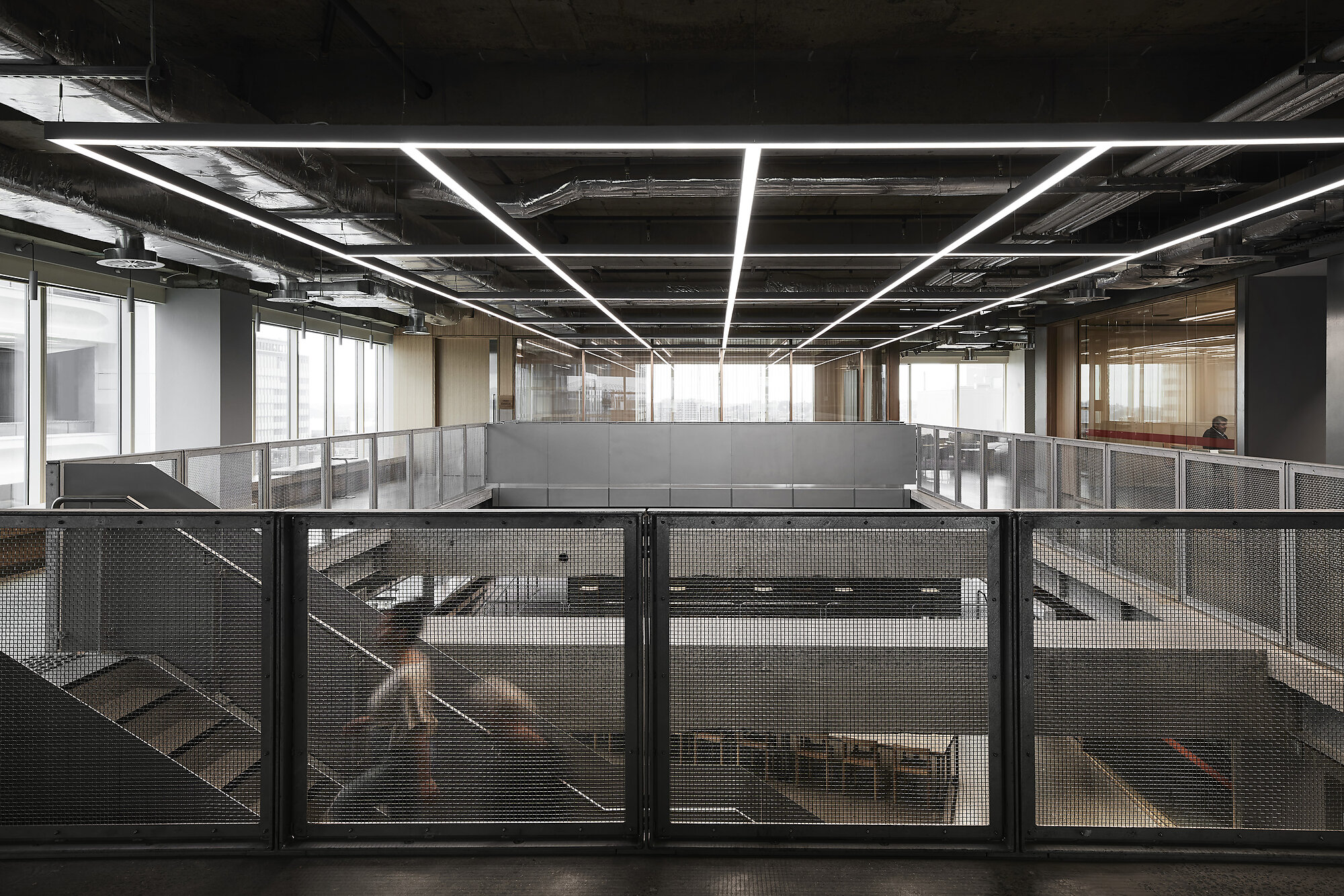 Interior photograph of Multiplex Head quarters by Sharyn Cairns